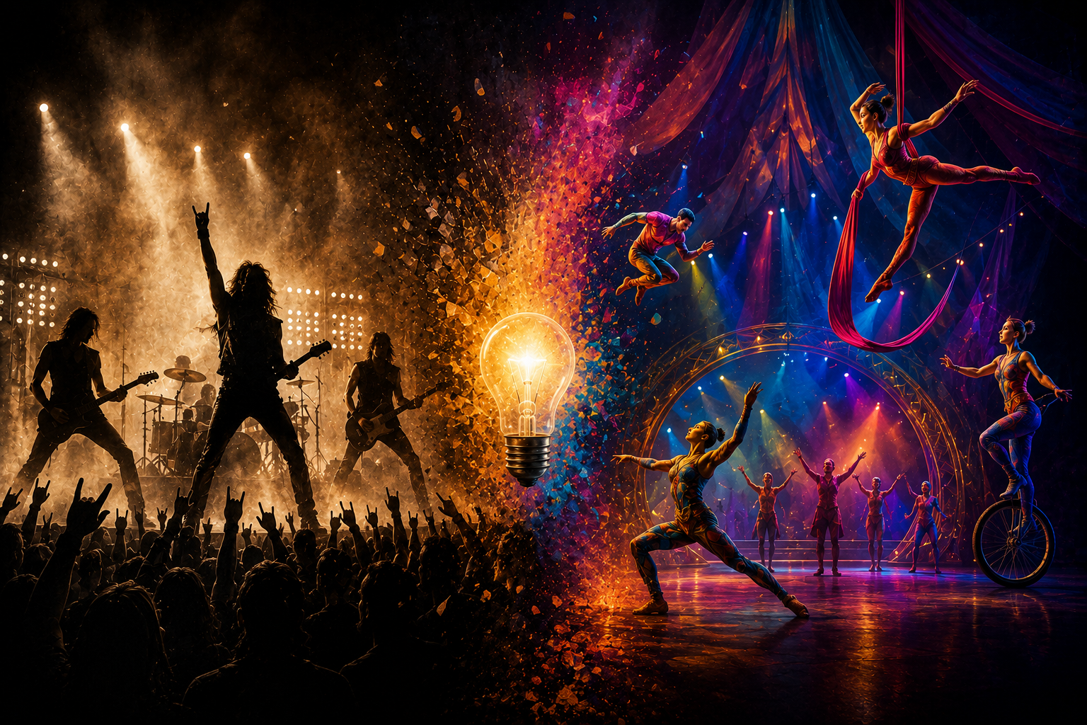 KISS y El Circo del Sol