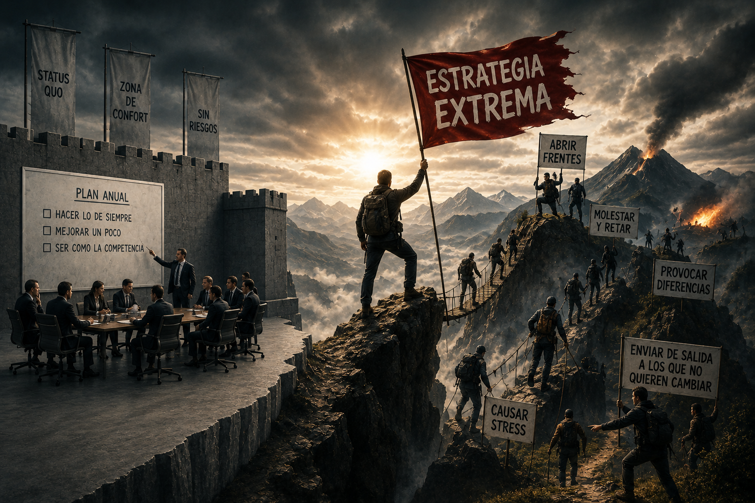La estrategia extrema