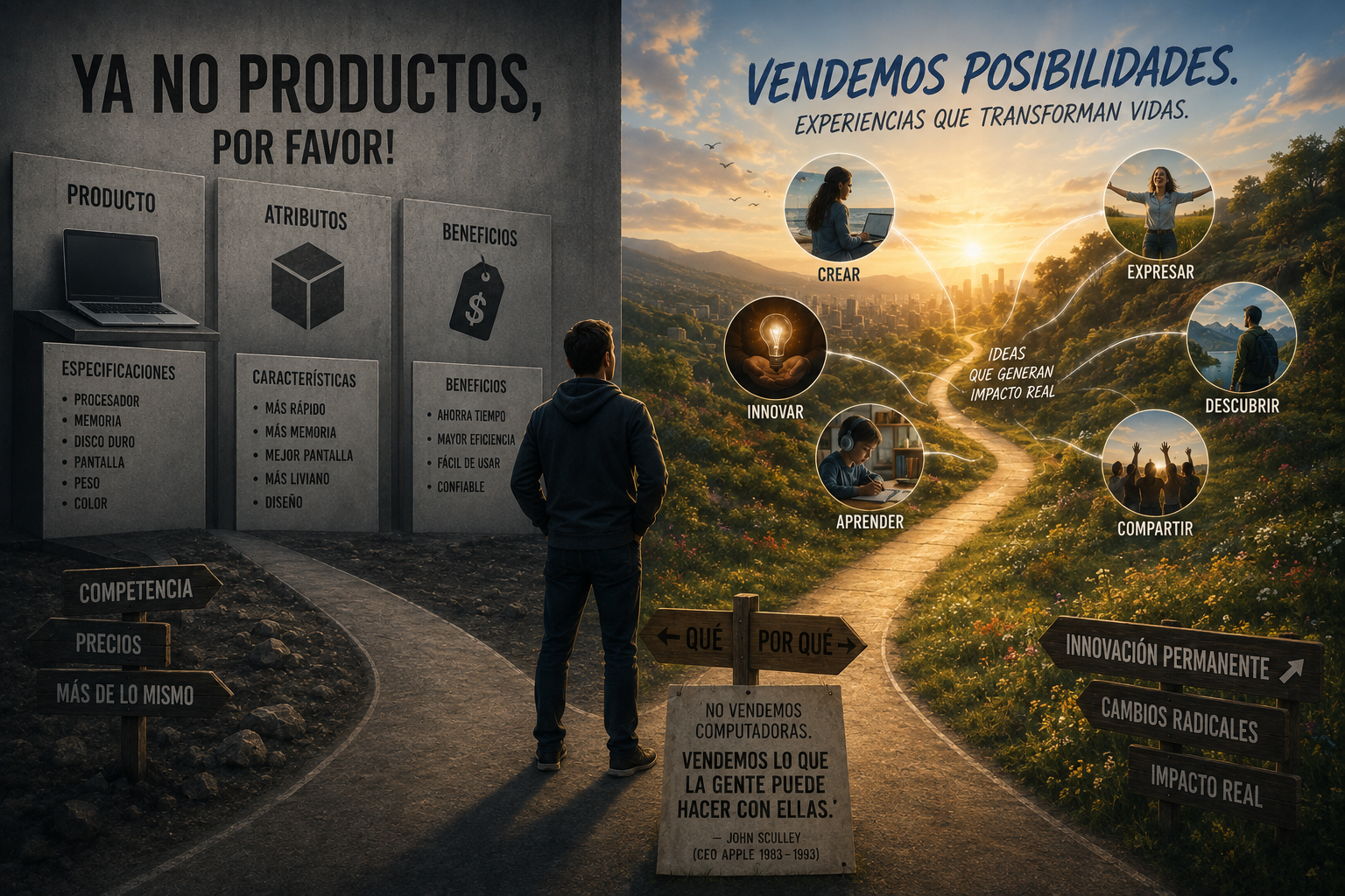 Ya NO productos, por favor!