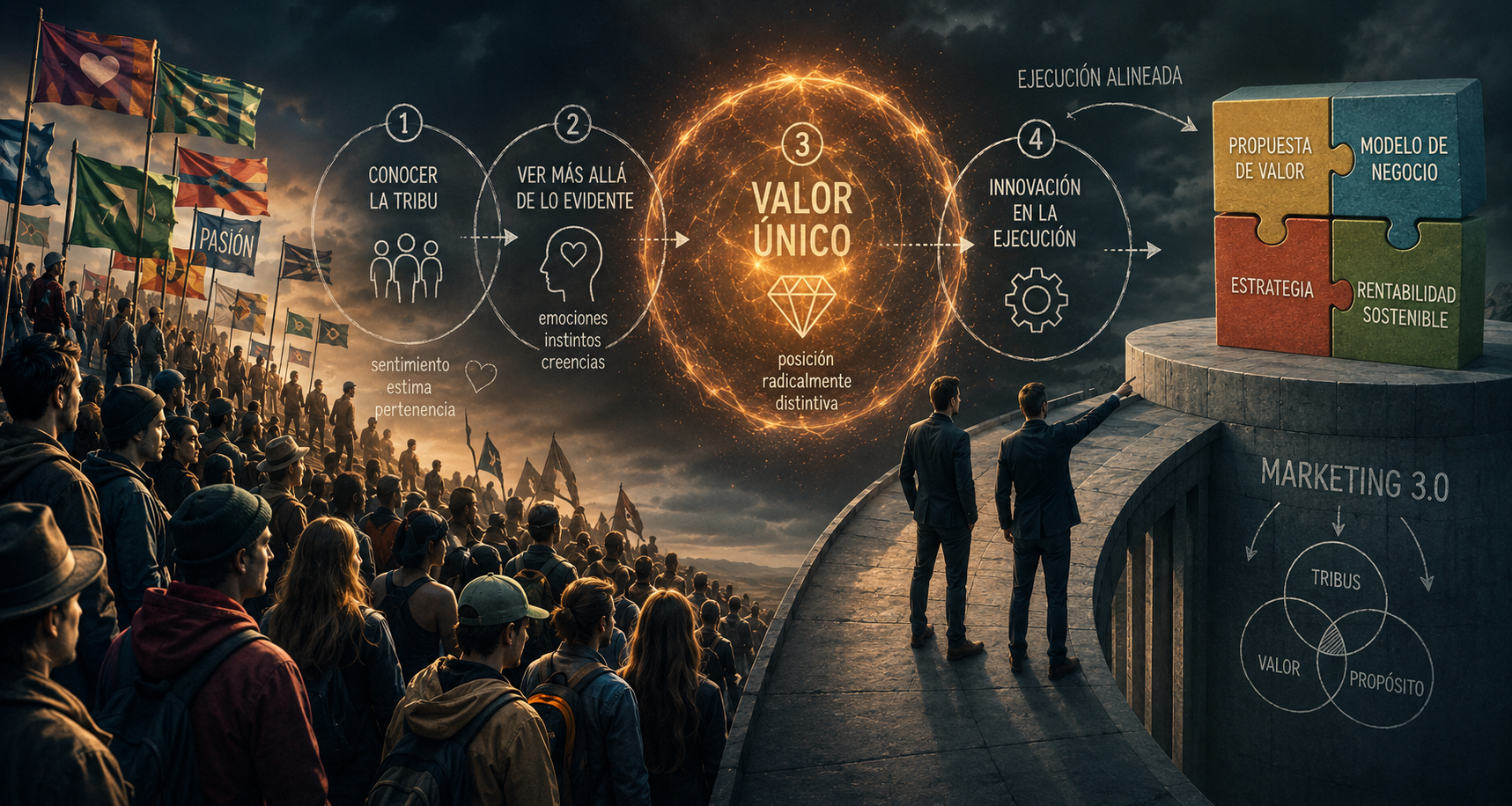 El marketing 3.0 y su conexión con la estrategia del modelo de negocio