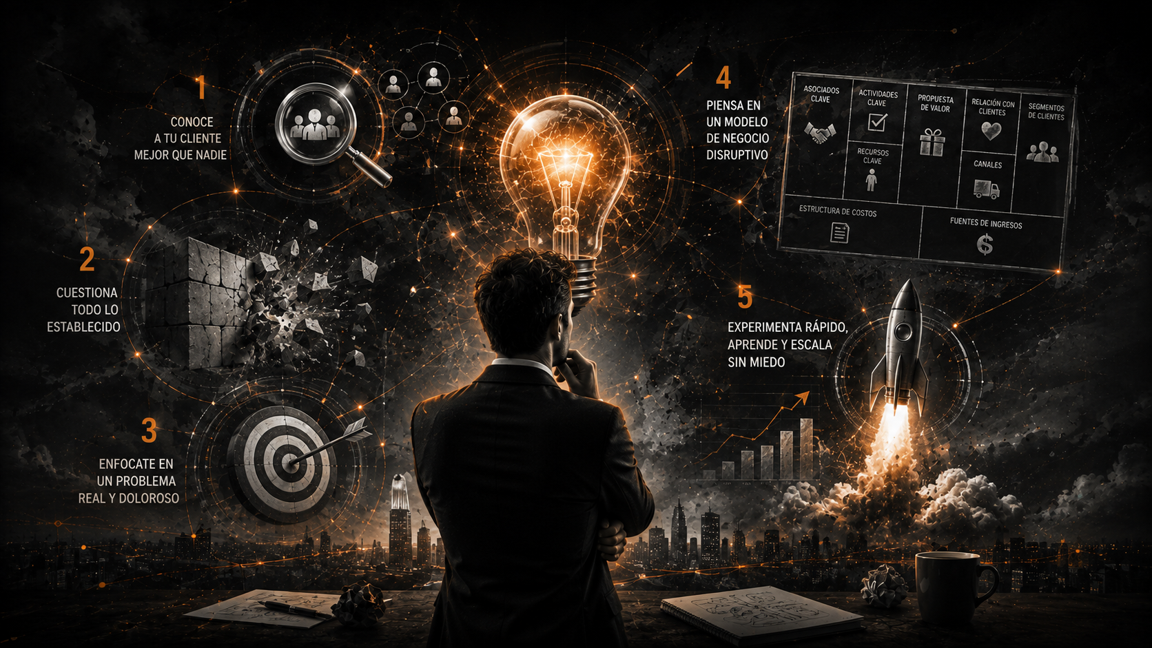 Cinco ideas finas para la innovacion disruptiva