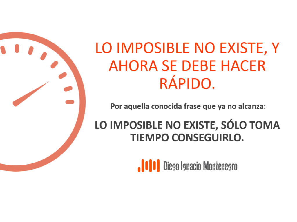 LO IMPOSIBLE NO EXISTE