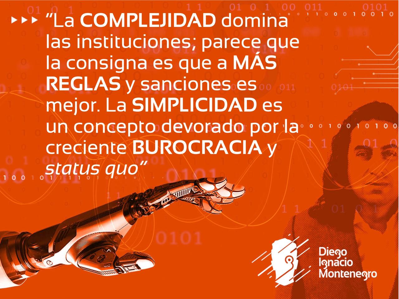 La complejidad domina las instituciones