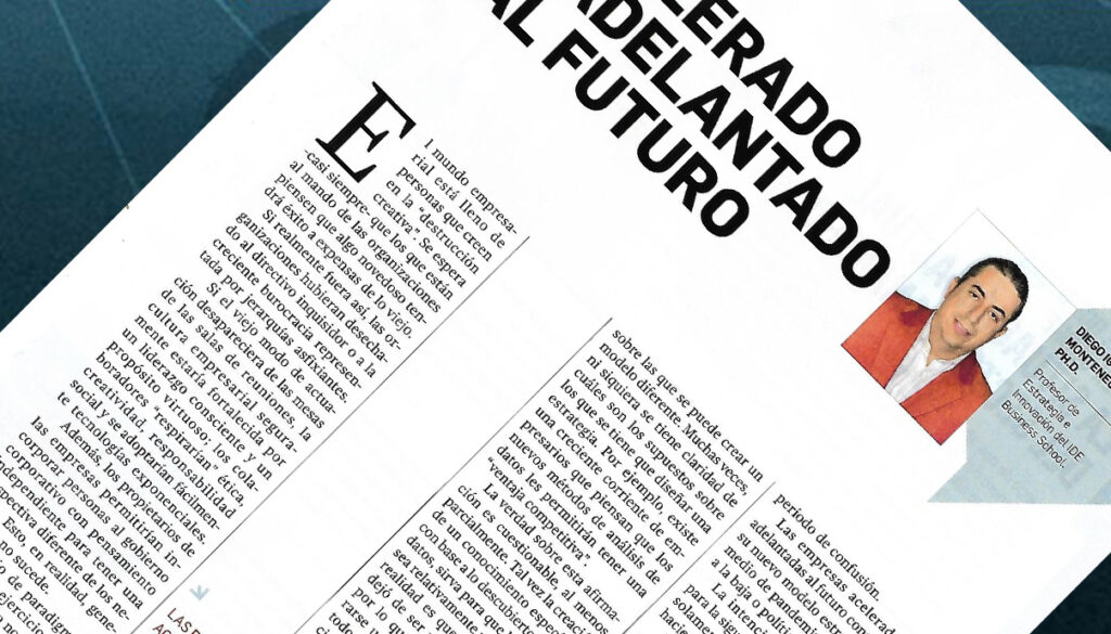 Acelerando y Adelantado al Futuro