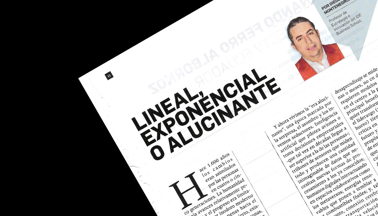 Lineal, exponencial o alucinante